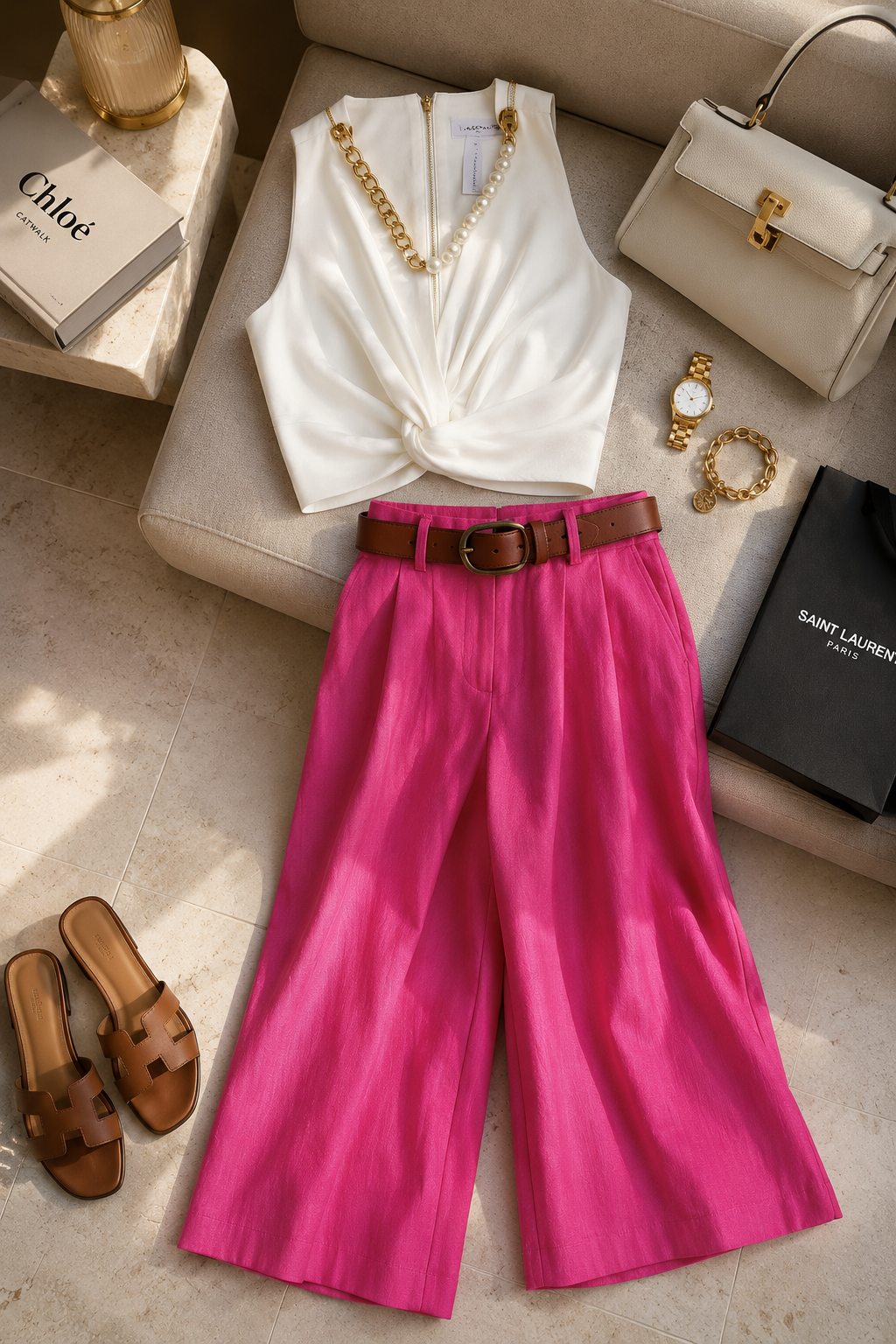 Monaco Fuchsia Pants