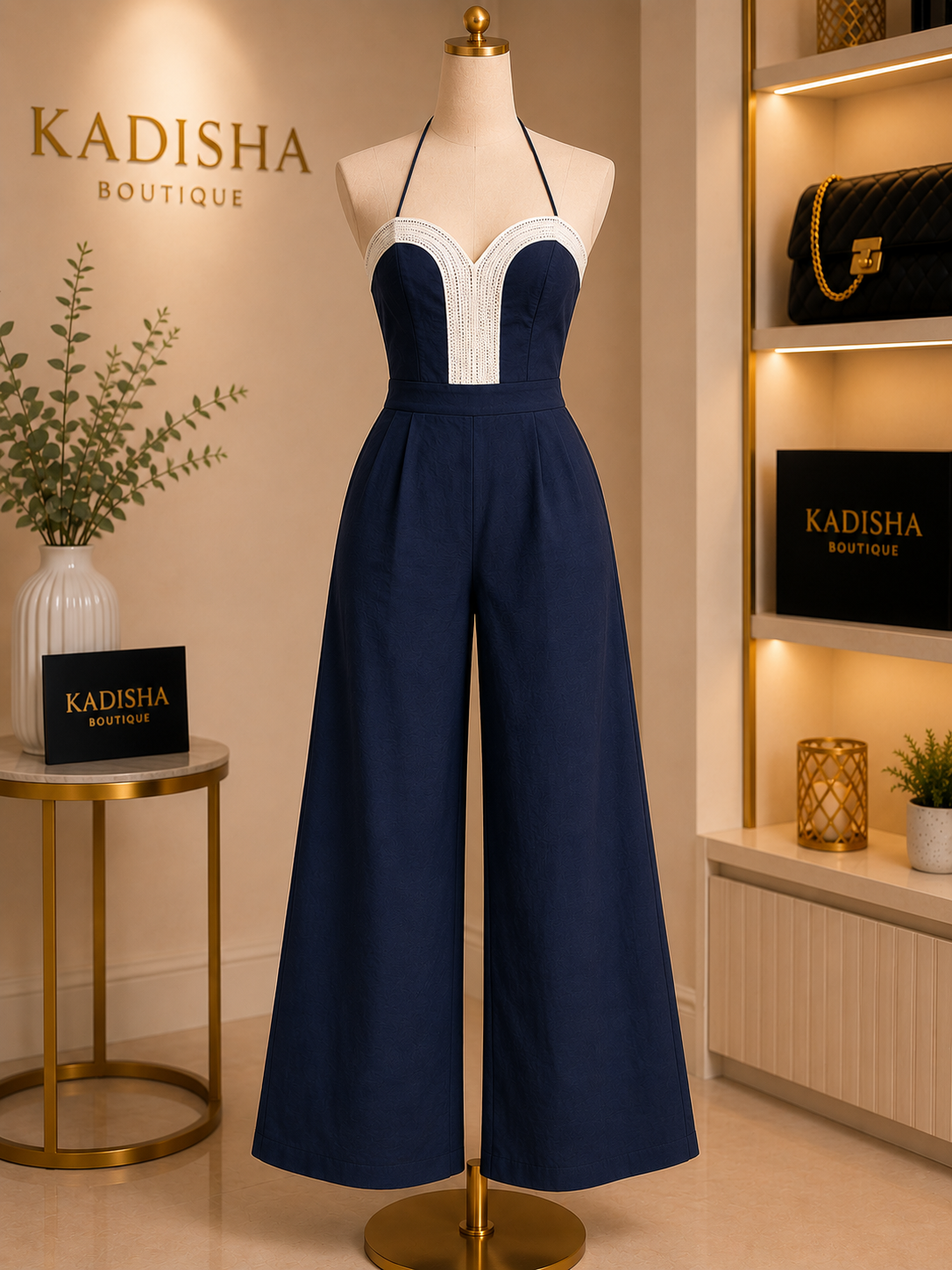 Midnight Elegance Jumpsuit