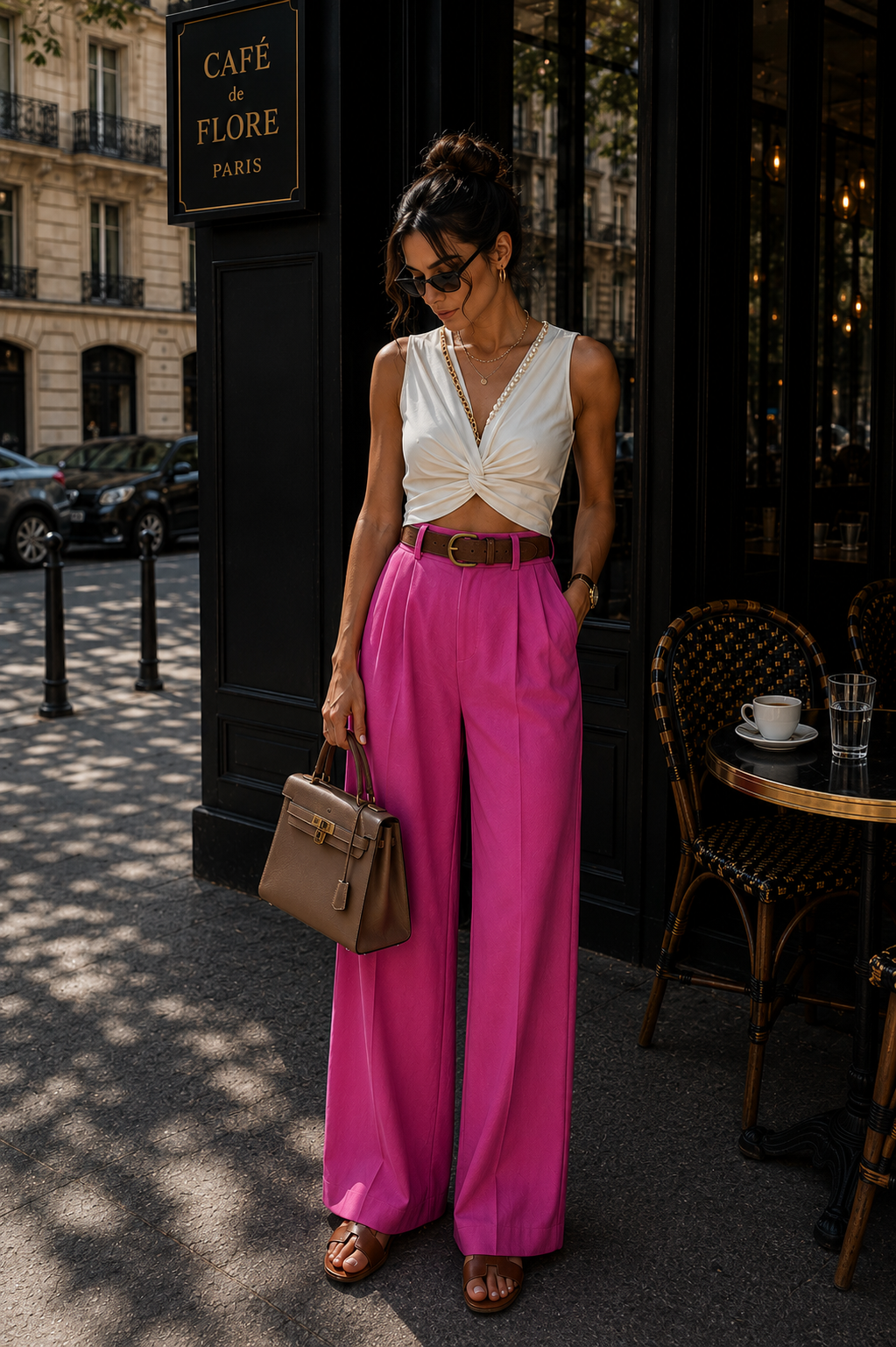 Monaco Fuchsia Pants